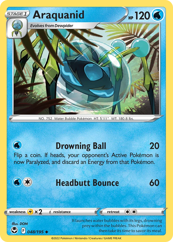 Araquanid Pokemon card