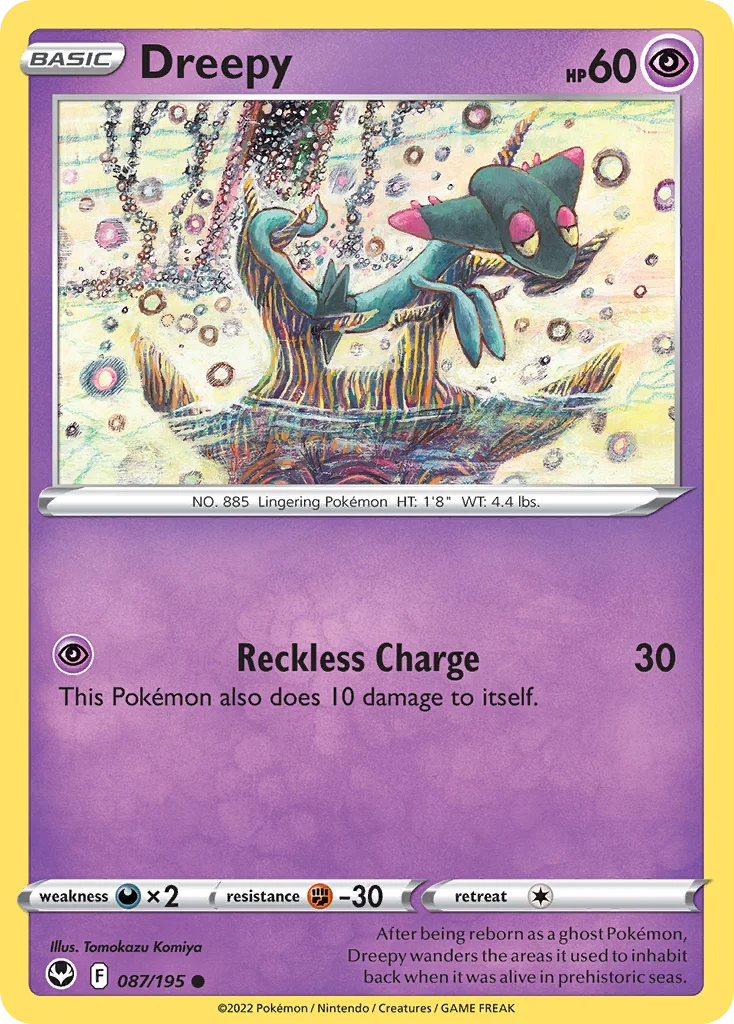 Dreepy Pokemon card