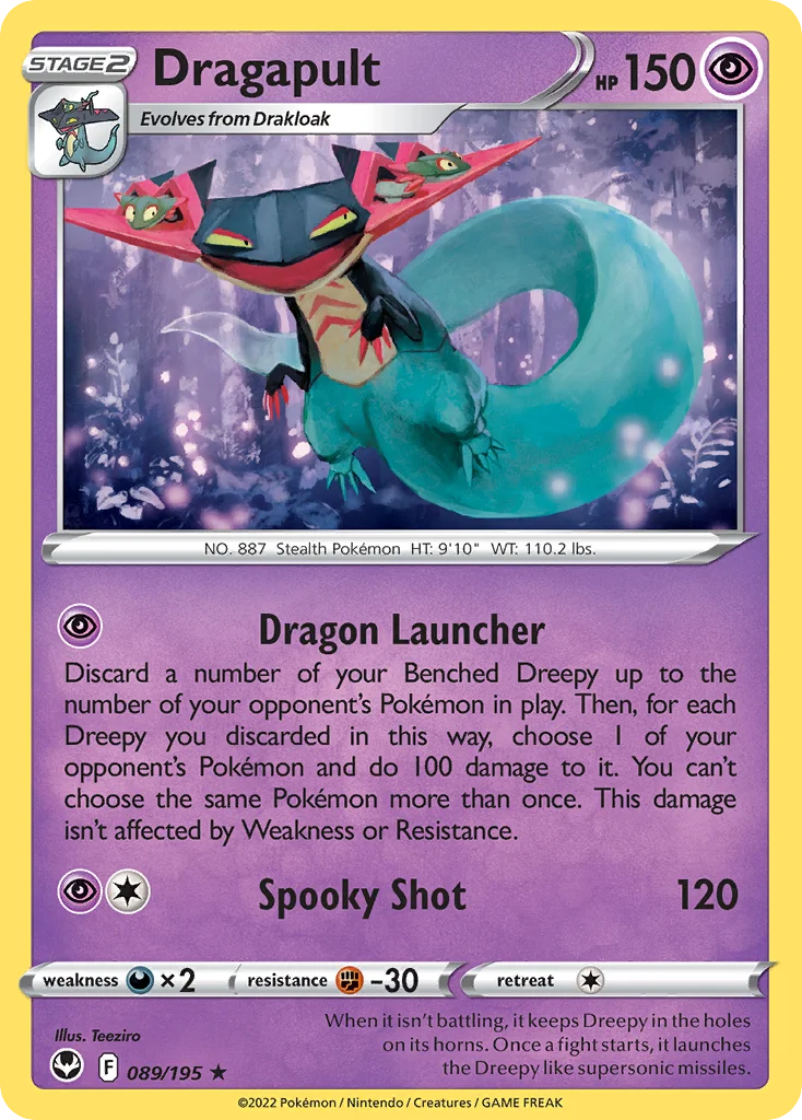 Dragapult Pokemon card
