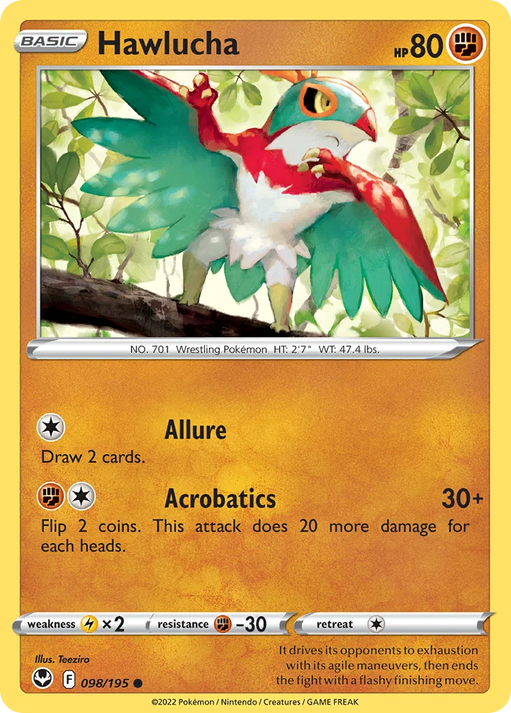 Hawlucha Pokemon card