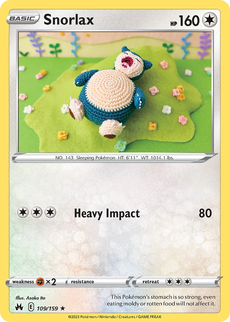 Snorlax Pokemon card