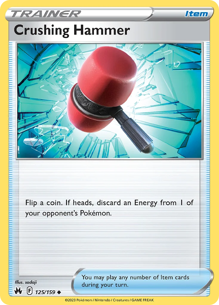 Crushing Hammer Pokemon card