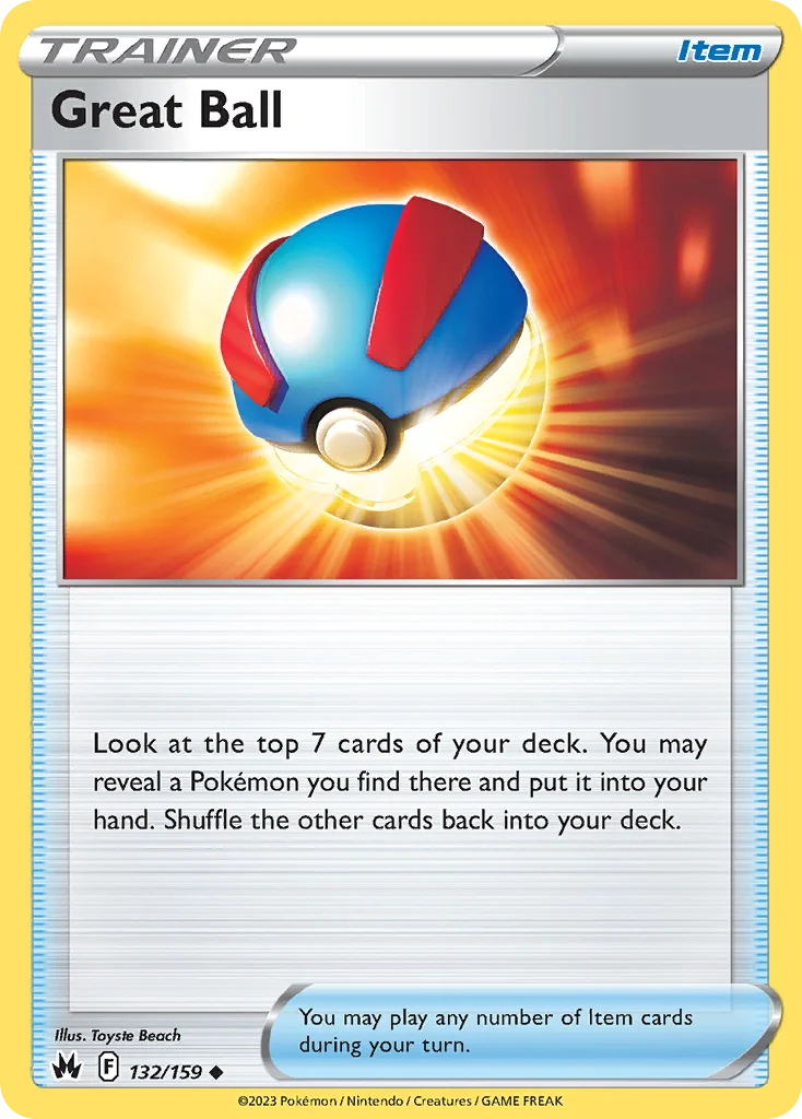 Great Ball Pokemon card