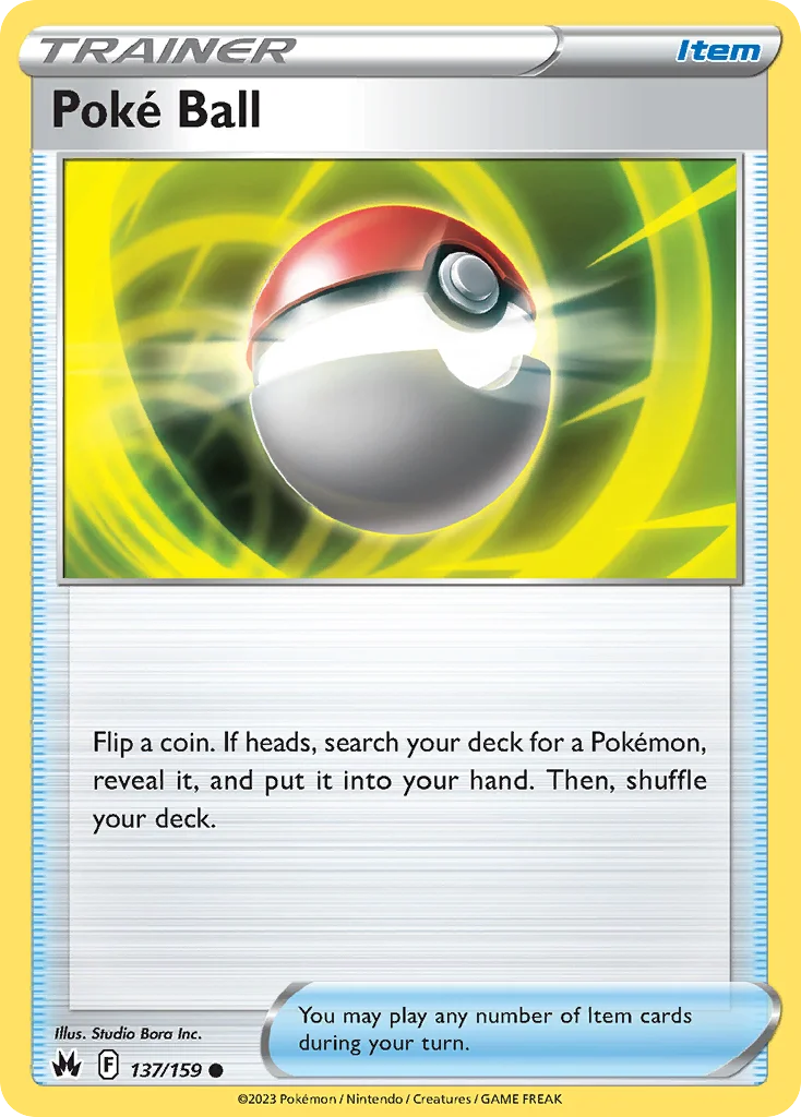Poké Ball Pokemon card