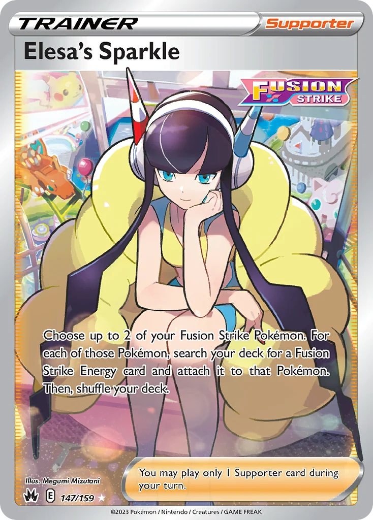 Elesa's Sparkle Pokemon card