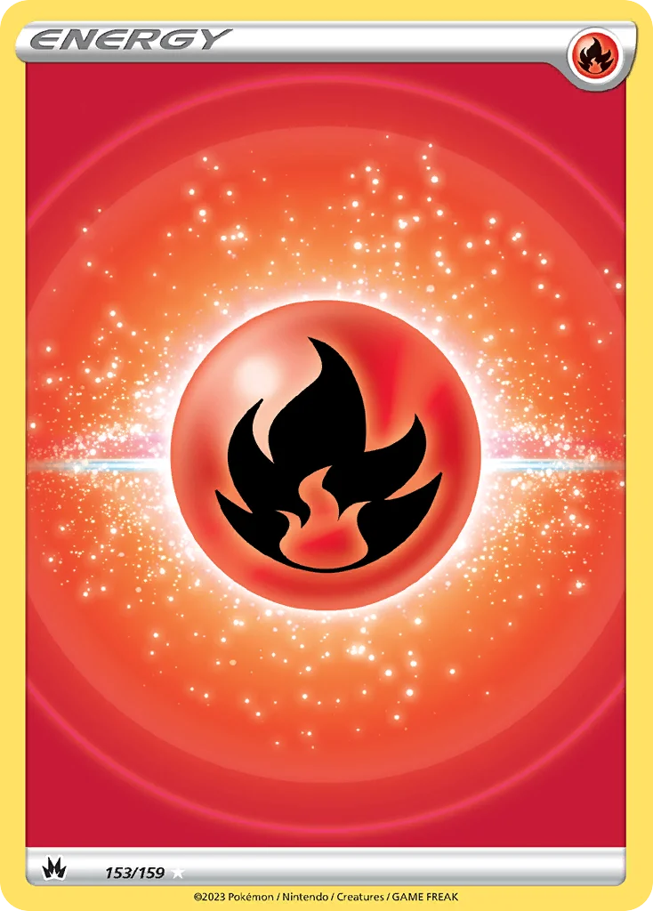 Fire Energy Pokemon card