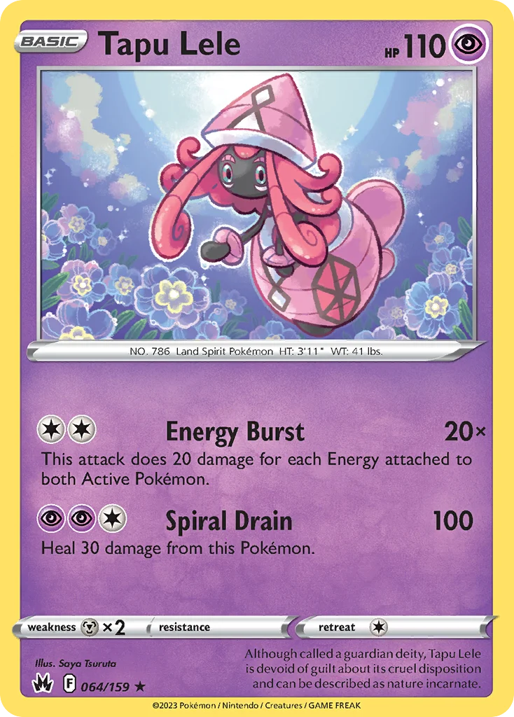 Tapu Lele Pokemon card