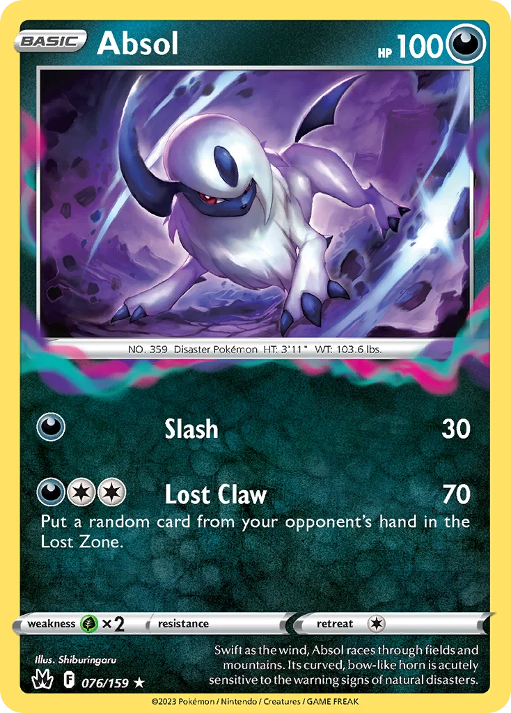 Absol Pokemon card