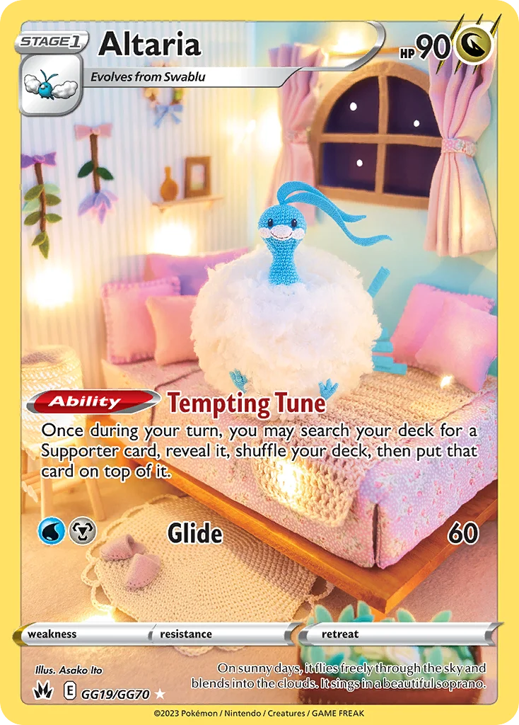 Altaria Pokemon card