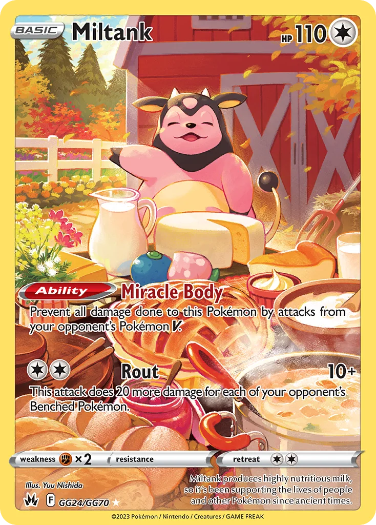 Miltank Pokemon card