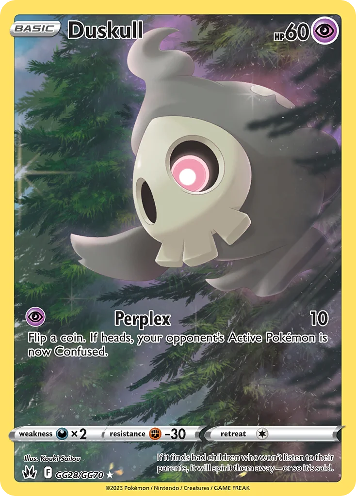 Duskull Pokemon card