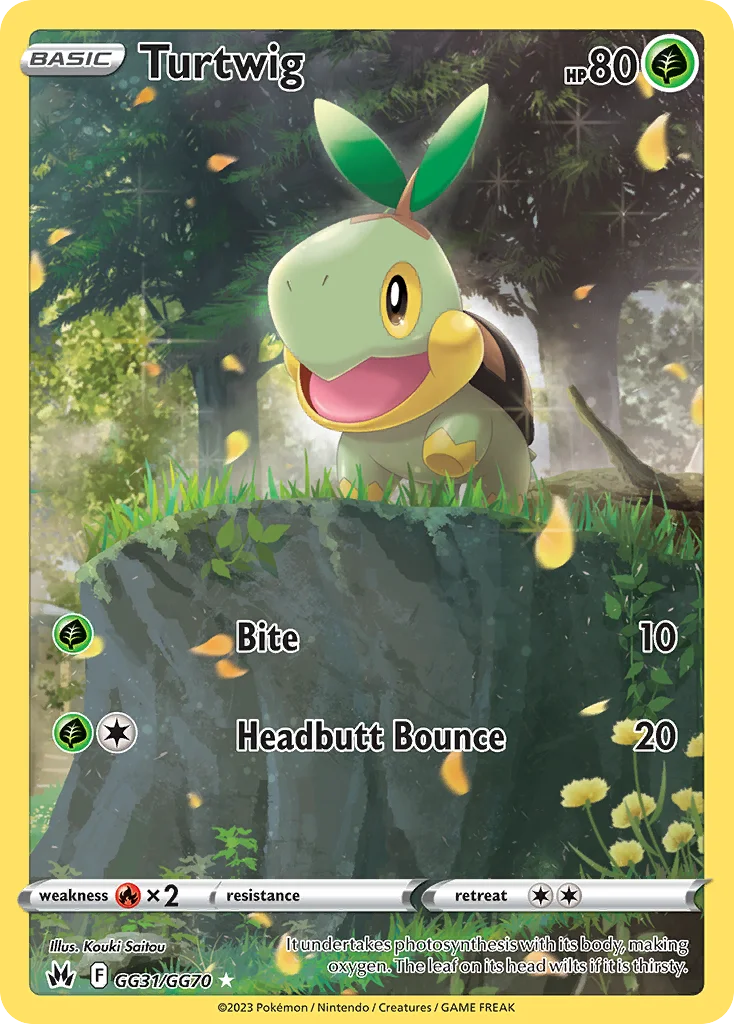 Turtwig Pokemon card