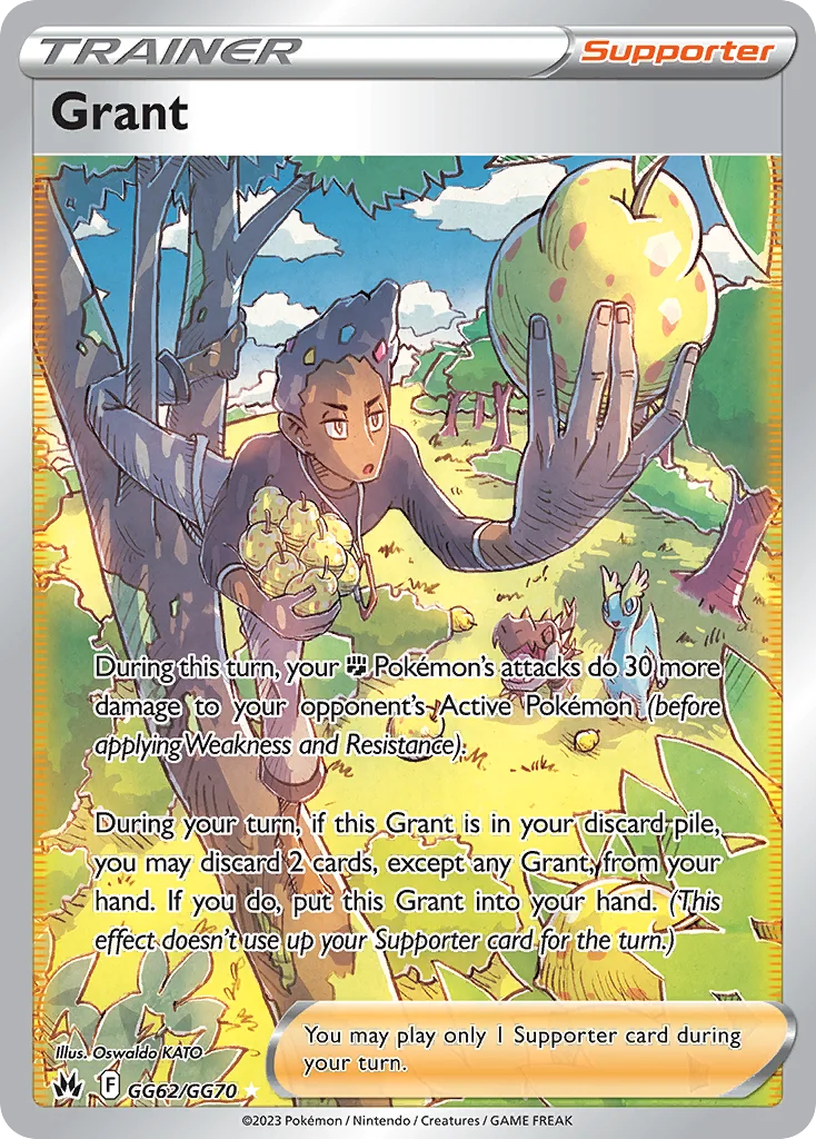Grant Pokemon card