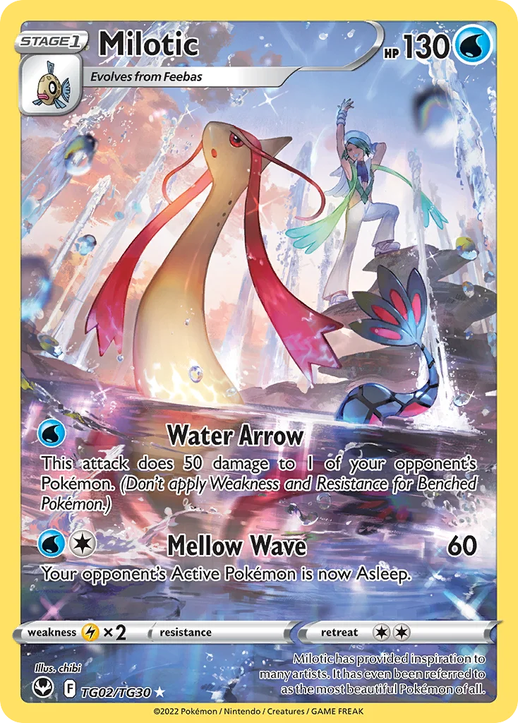 Milotic Pokemon card