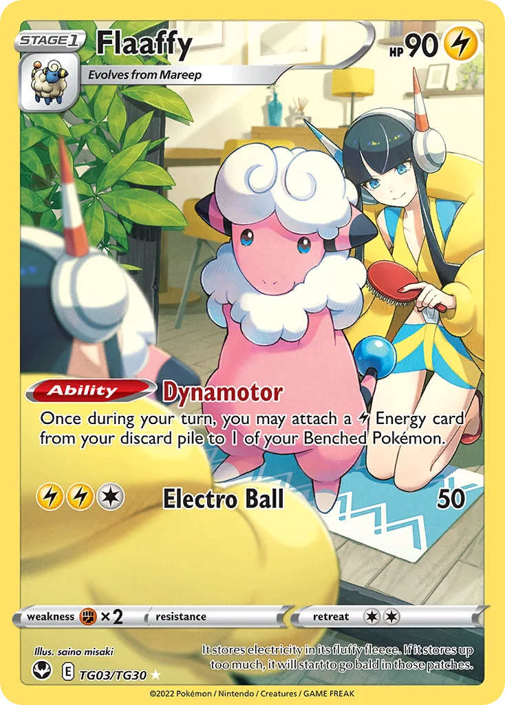 Flaaffy Pokemon card