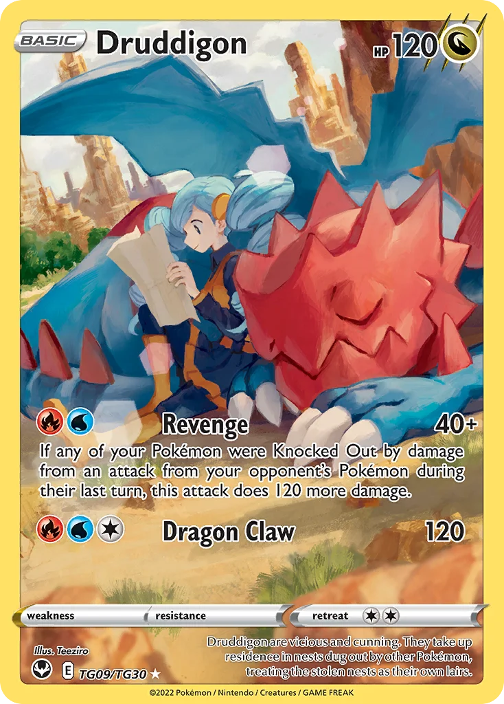 Druddigon Pokemon card