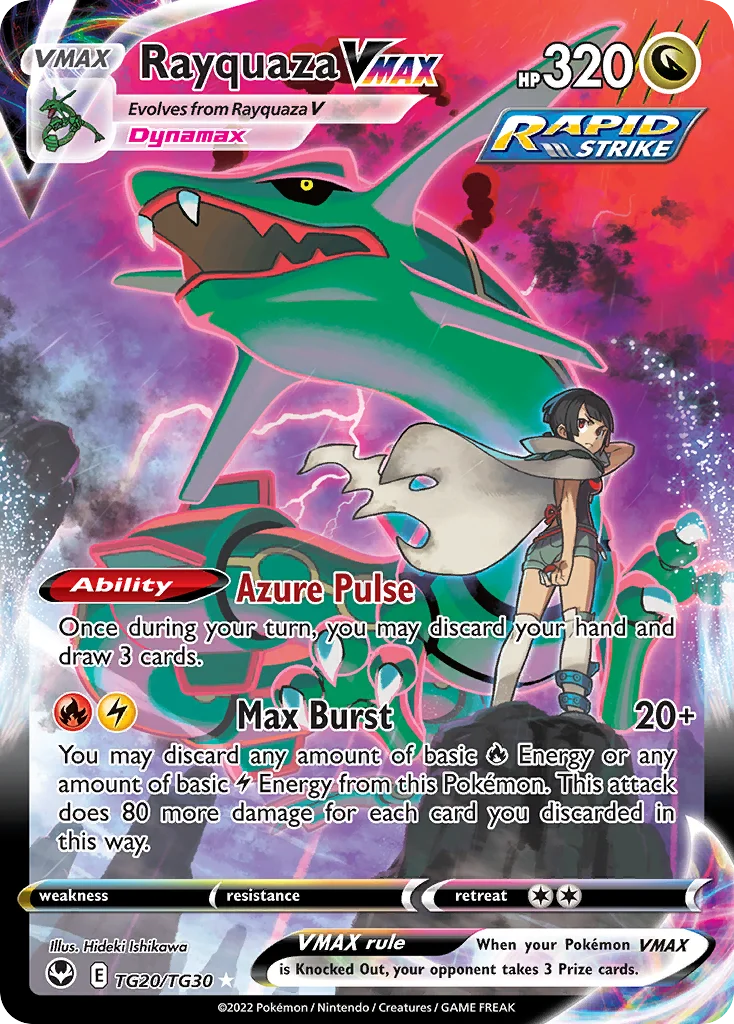 Rayquaza VMAX Pokemon card