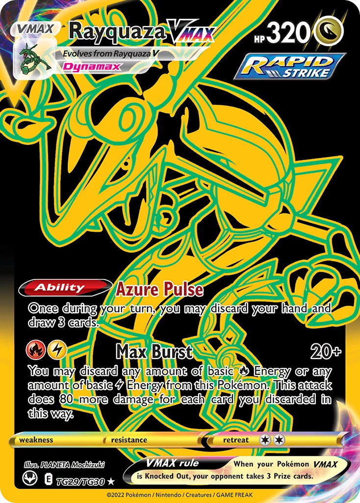 Rayquaza VMAX Pokemon card