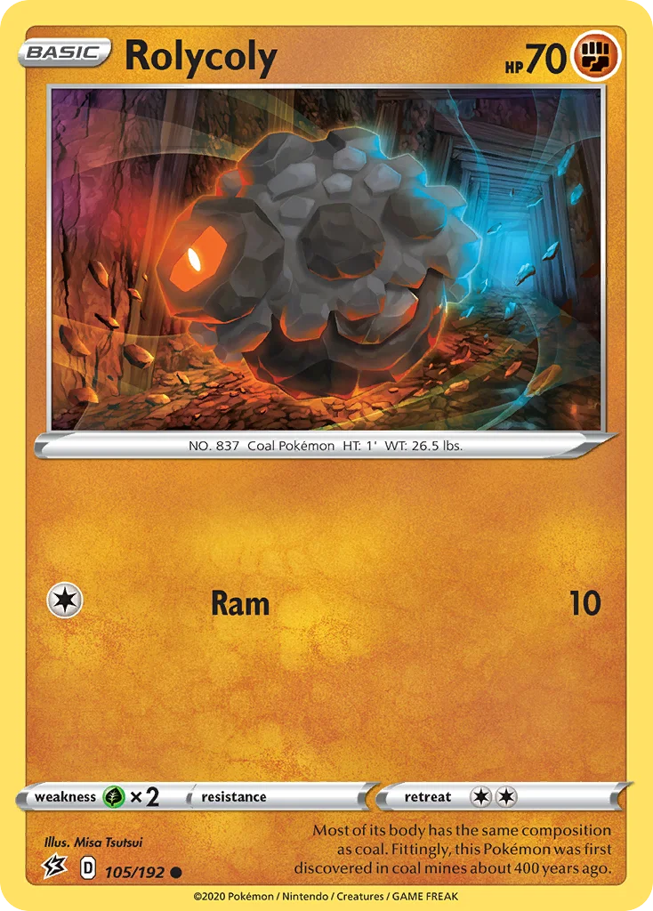 Rolycoly Pokemon card