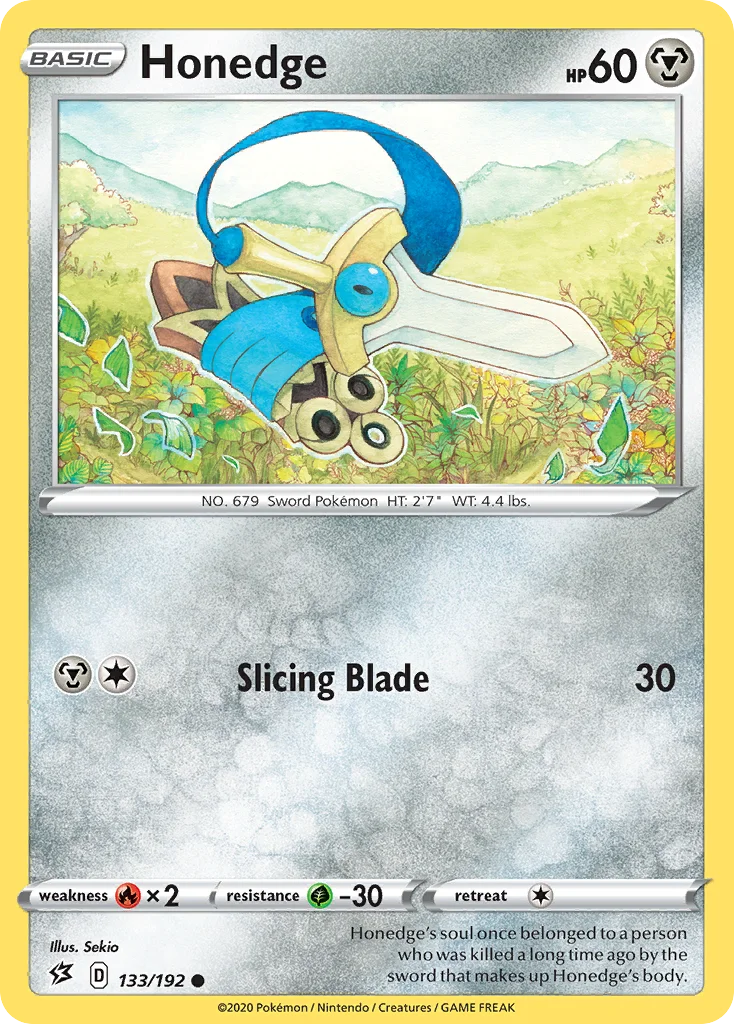 Honedge Pokemon card