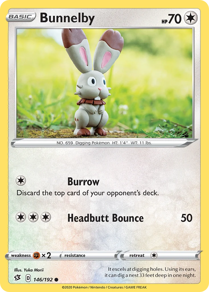 Bunnelby Pokemon card