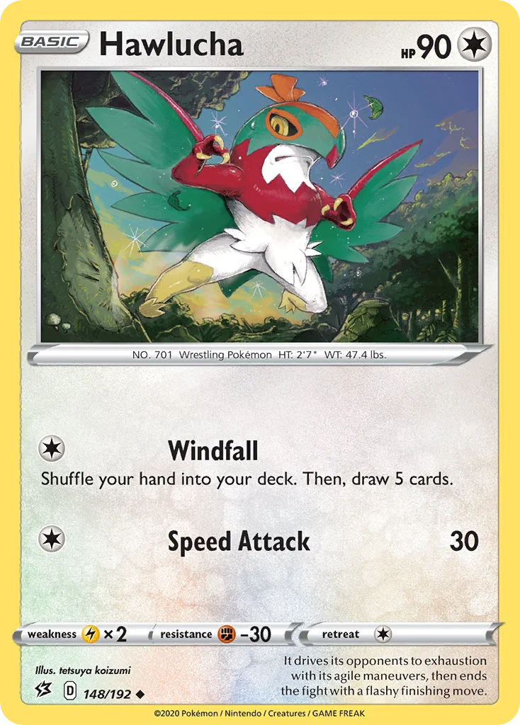 Hawlucha Pokemon card