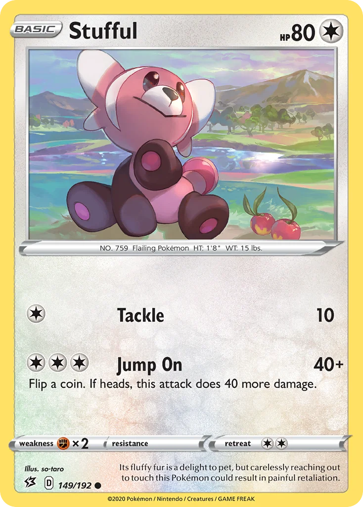 Stufful Pokemon card