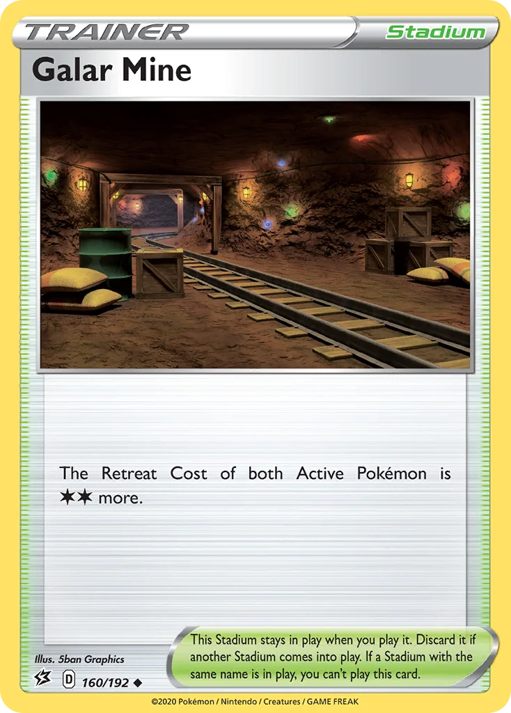 Galar Mine Pokemon card