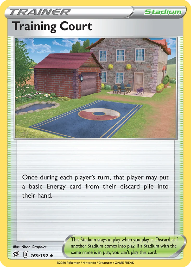 Training Court Pokemon card