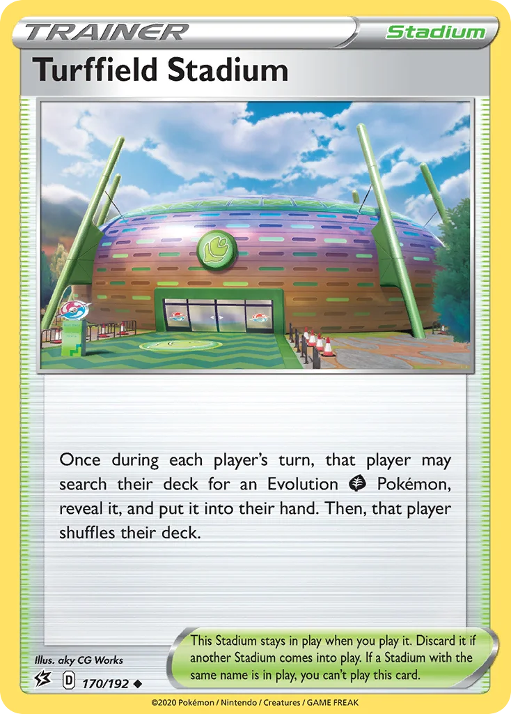 Turffield Stadium Pokemon card