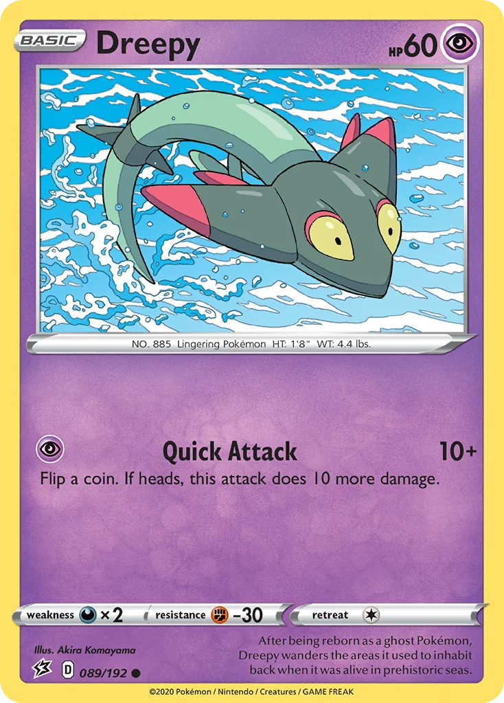 Dreepy Pokemon card
