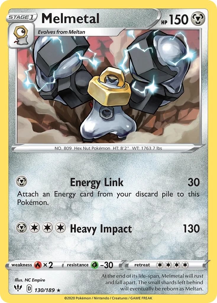 Melmetal Pokemon card