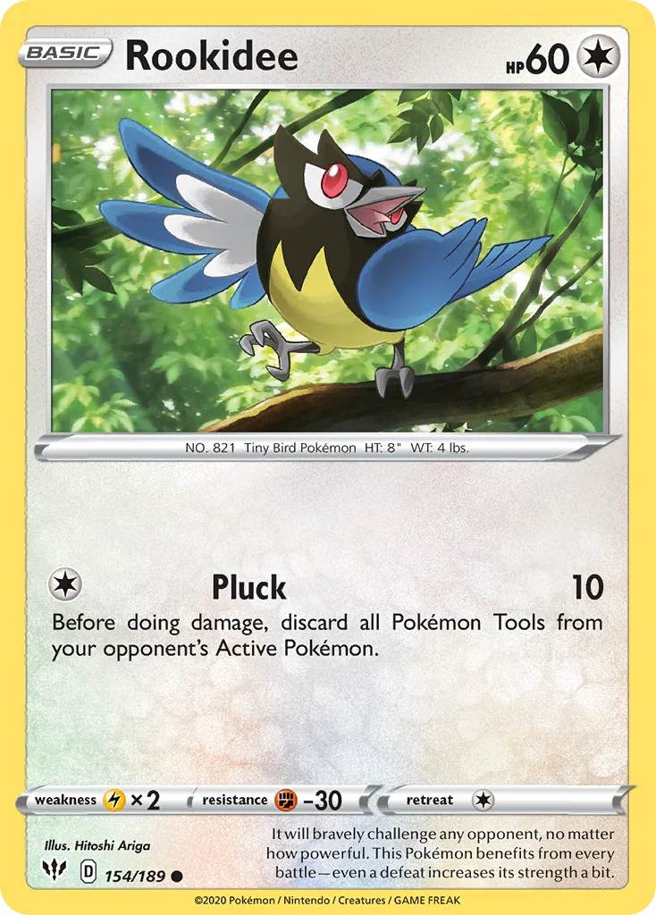 Rookidee Pokemon card