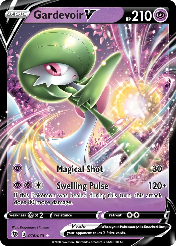 Gardevoir V Pokemon card