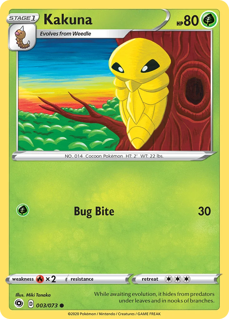 Kakuna Pokemon card
