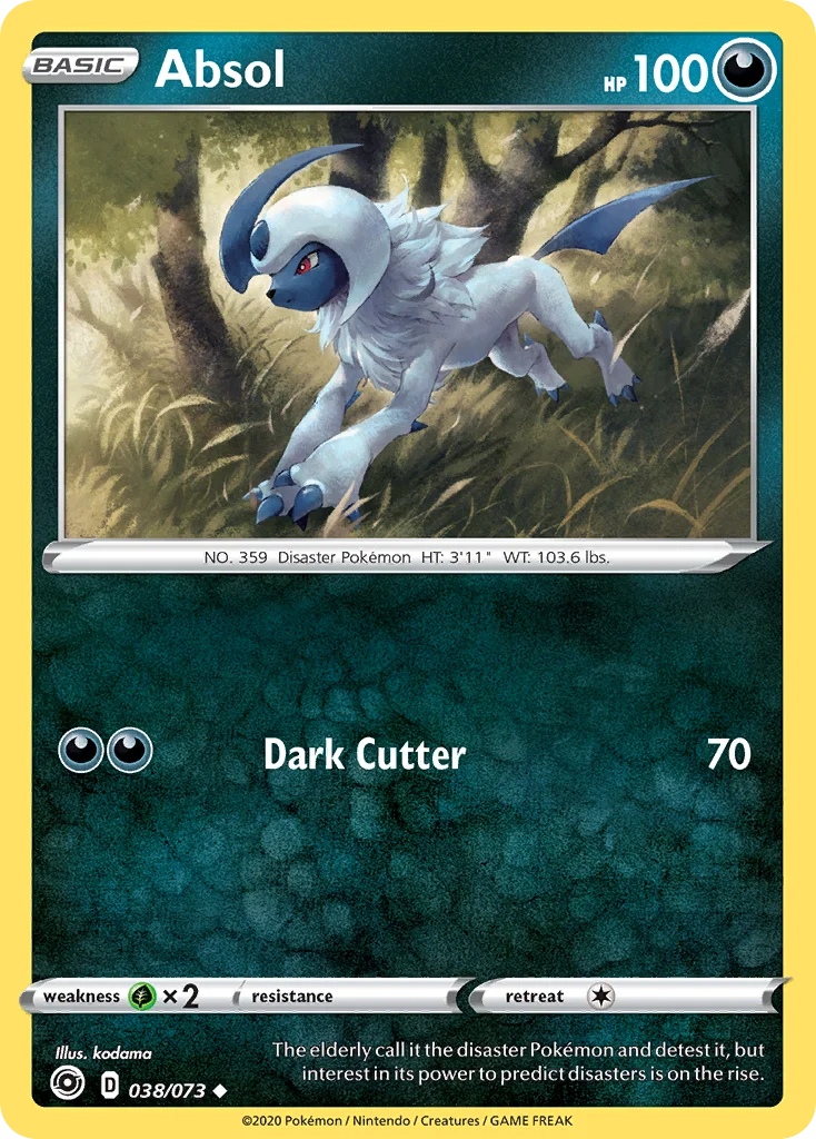 Absol Pokemon card
