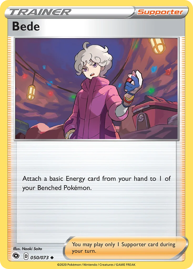 Bede Pokemon card