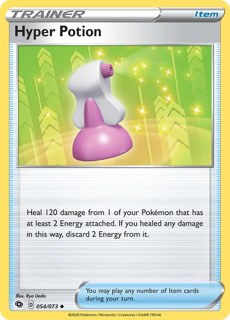 Hyper Potion Pokemon card