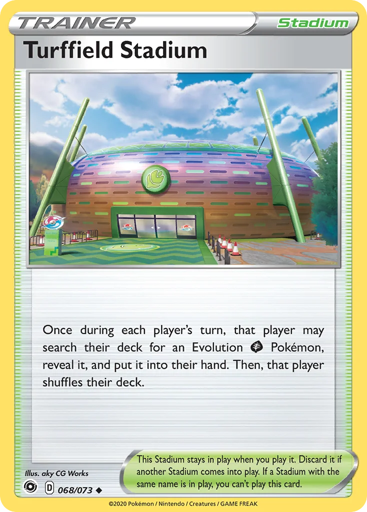 Turffield Stadium Pokemon card