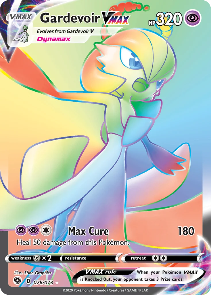 Gardevoir VMAX Pokemon card