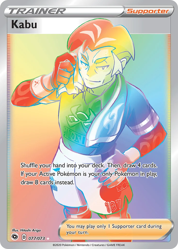Kabu Pokemon card