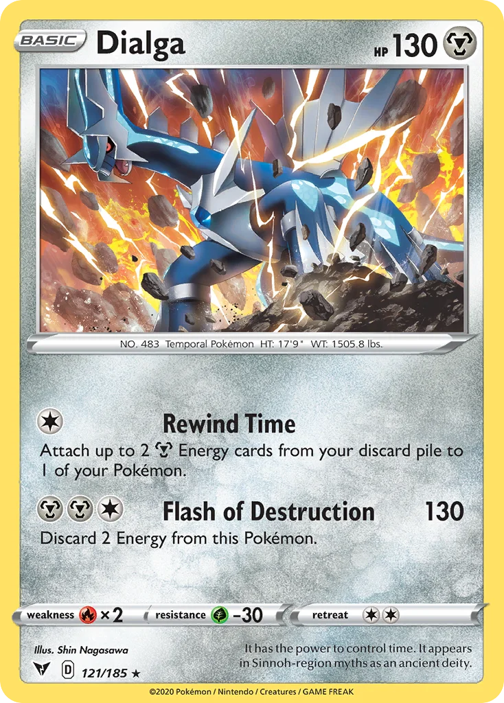Dialga Pokemon card