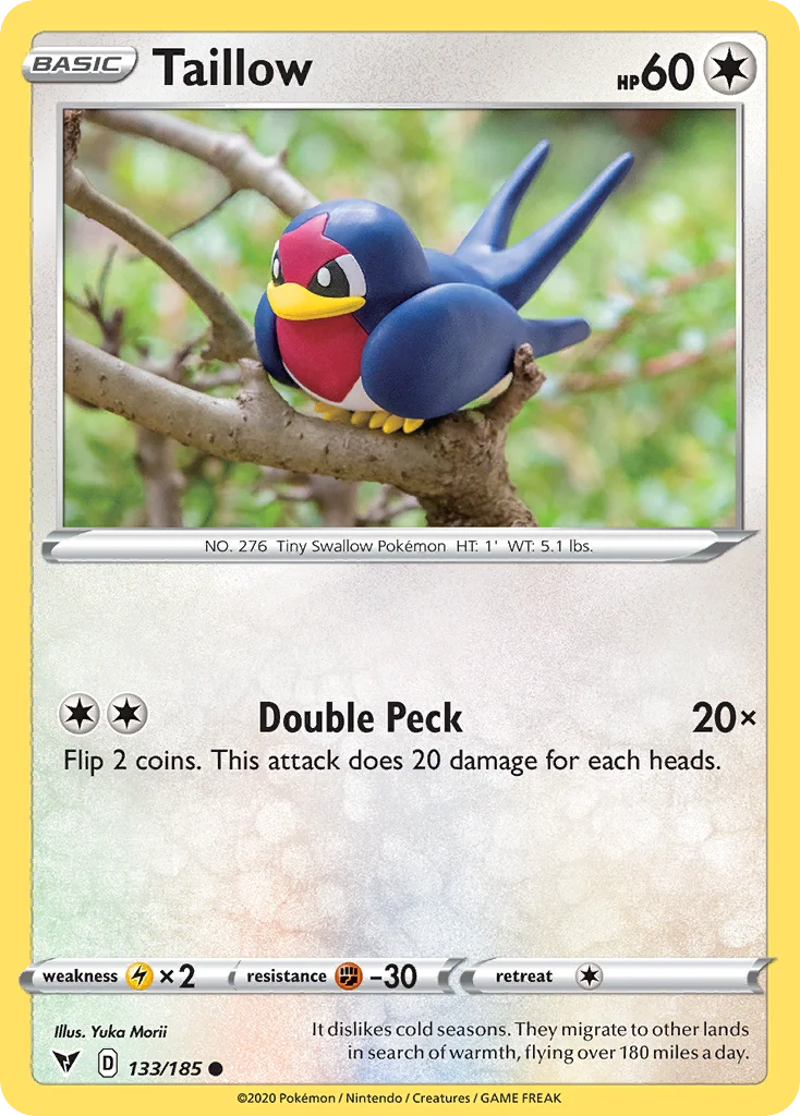 Taillow Pokemon card