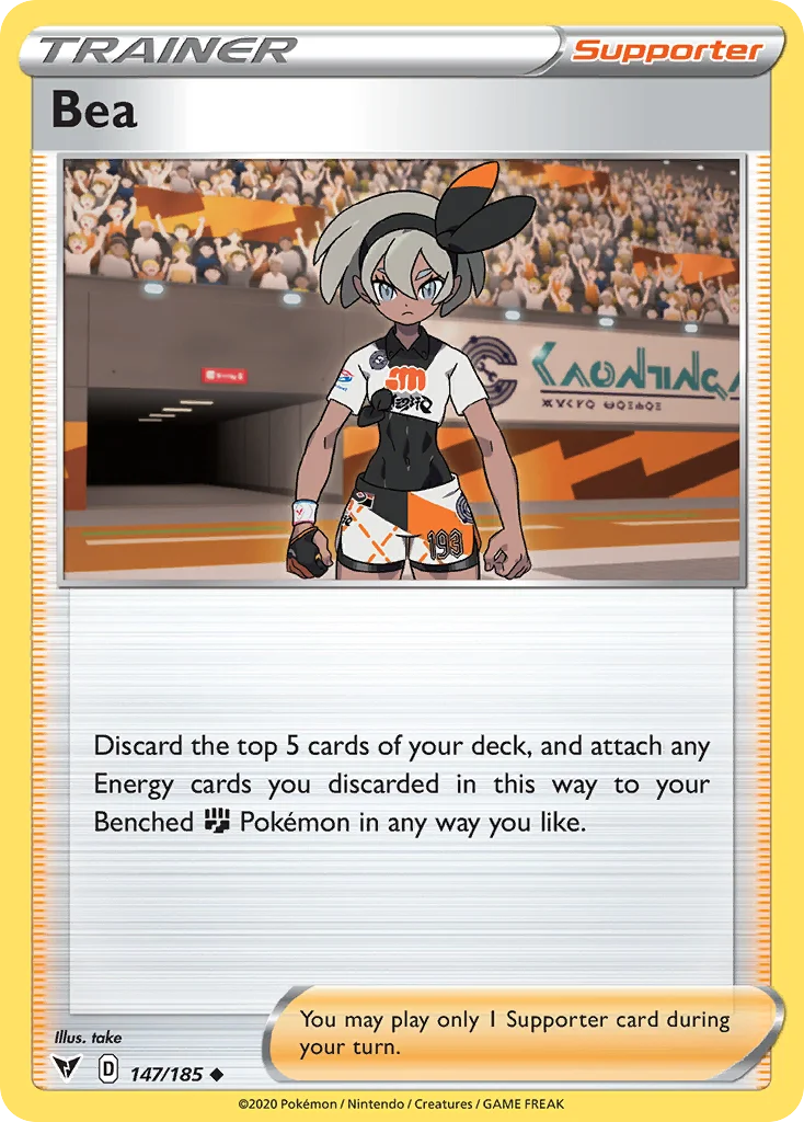 Bea Pokemon card