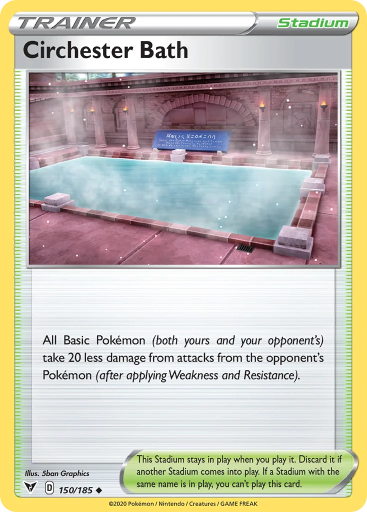 Circhester Bath Pokemon card
