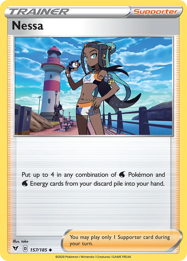 Nessa Pokemon card