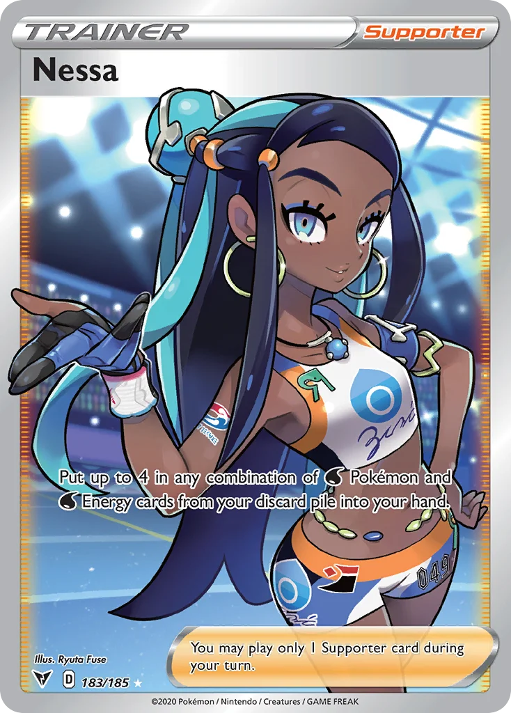 Nessa Pokemon card