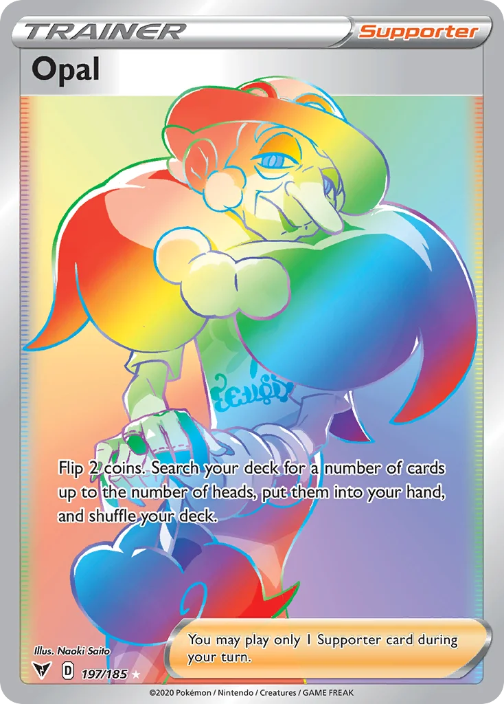 Opal Pokemon card