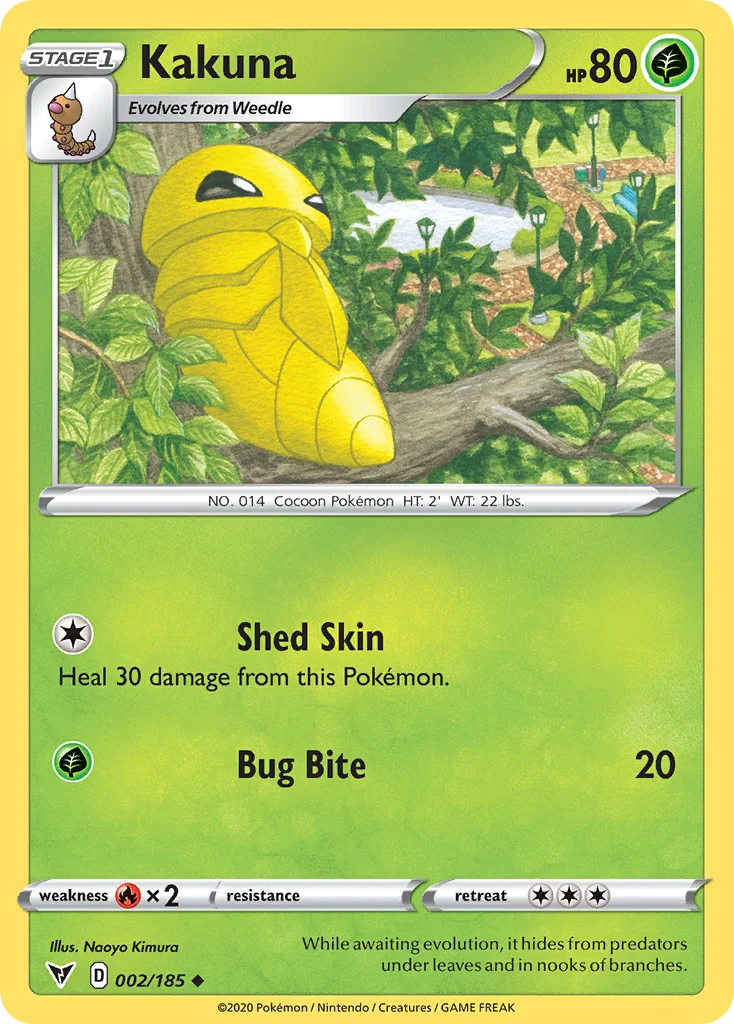 Kakuna Pokemon card