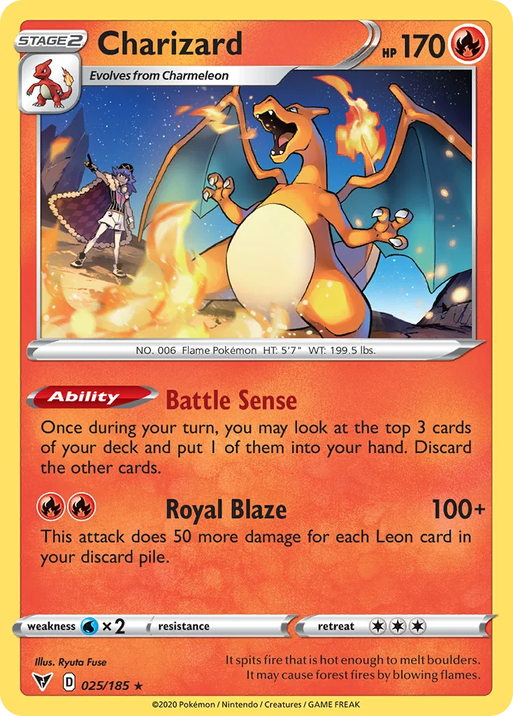 Charizard Pokemon card